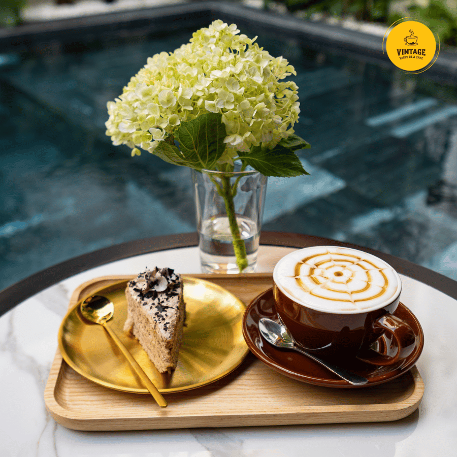 Vintage Taste Deli Cafe Hoi An, Vintage coffee shop Hoi An, Quality coffee Hoi An, Hoi An culinary experience , Hoi An cakes and drinks 