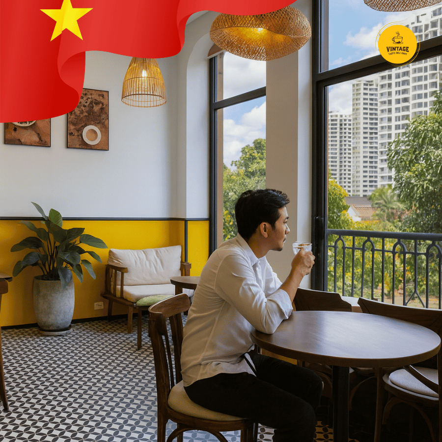 Quán cafe vintage, cafe phong cách cổ điển, quán cafe đẹp tại Vinhomes Grand Park, cafe view đẹp Quận 9, quán cafe gần đây, cafe vintage Vinhomes Grand Park, cafe không gian xanh, quán cafe check in đẹp, cafe bánh ngọt Sài Gòn, quán cafe chill Sài Gòn