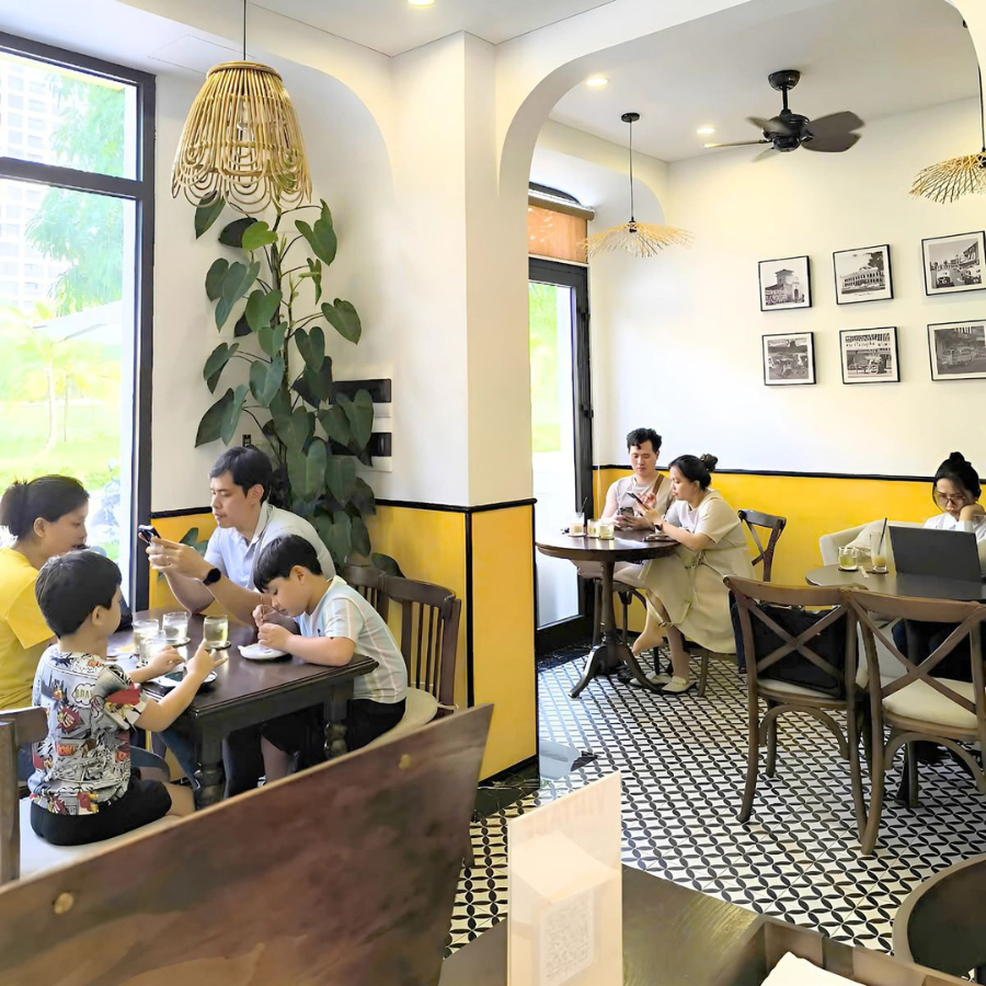 Quán cafe vintage, cafe phong cách cổ điển, quán cafe đẹp tại Vinhomes Grand Park, cafe view đẹp Quận 9, quán cafe gần đây